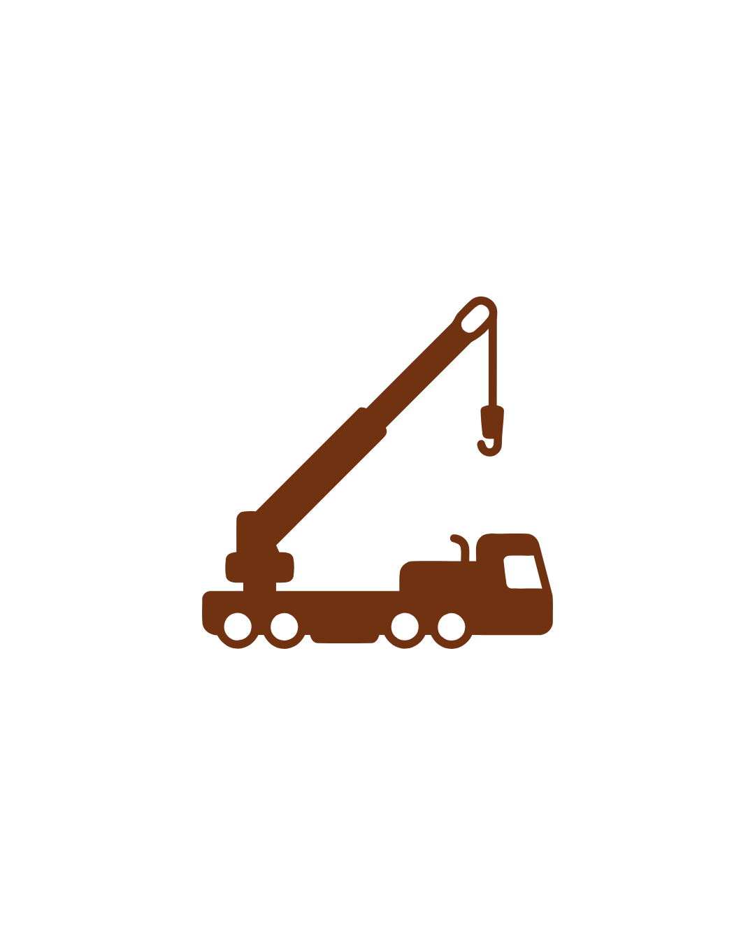 crane tree removal icon